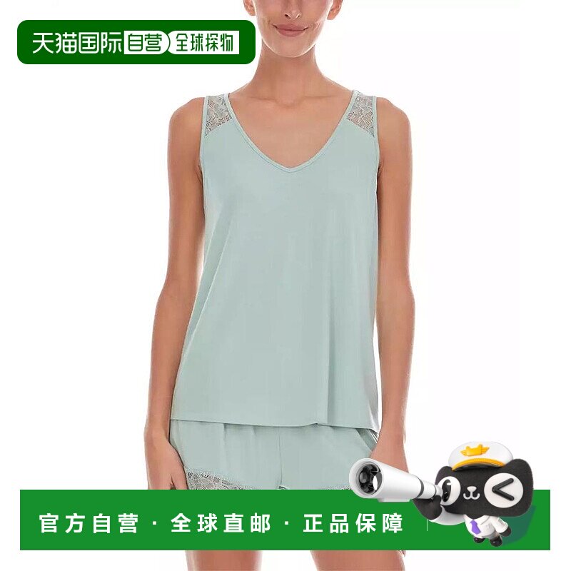 【美国直邮】flora nikrooz 女士 背心吊带针织上衣蕾丝性感套装
