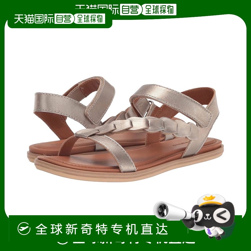 【美国直邮】Lucky Brand女士时装凉鞋方头真皮时尚舒适 百搭透气