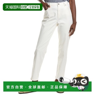 白色 自营eileen 牛仔裤 费舍尔修身 美国奥莱直发 fisher艾琳