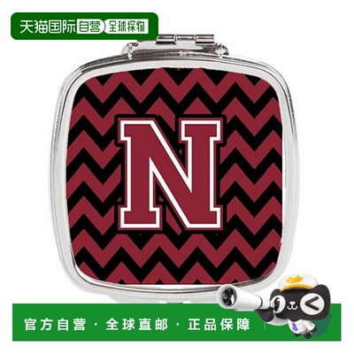 自营 Carolines Treasures CJ1052-NSCM 字母 N 雪佛龙石榴正品