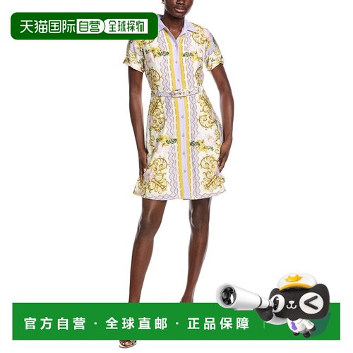自营Taylor Printed Mini Dress - red 美国奥莱直发连衣裙