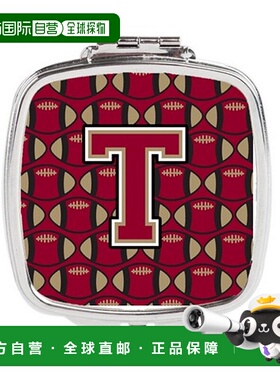 自营 Carolines Treasures CJ1078-TSCM 字母 T 足球石榴石正品