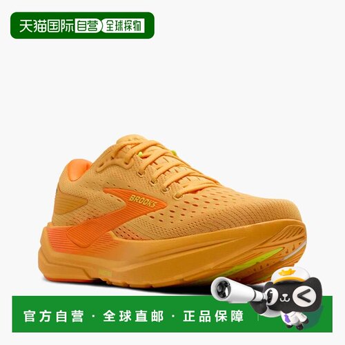 自营Brooks Ghost Max 3 110464-1D-887 Sneaker Men Orange Low