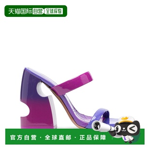 香港直邮潮奢 徽标凉鞋 Off 女士 OWIJ029S23LEA002 white 1h可退