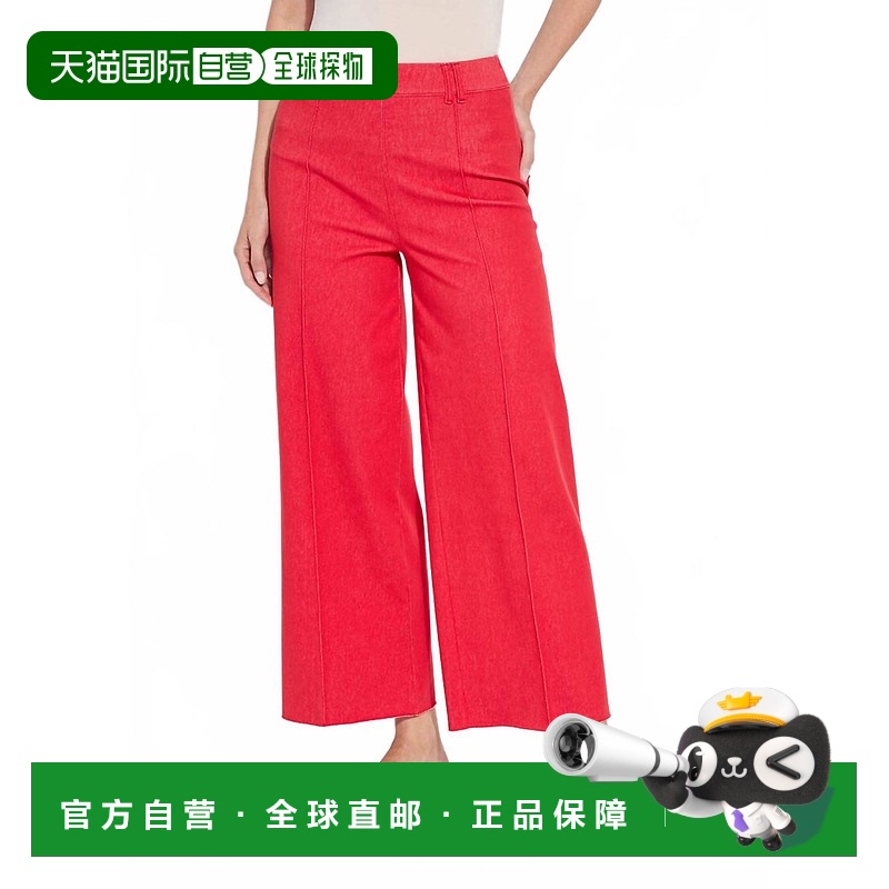 自营 lysse红色女式Erin Pintuck休闲牛仔 美国奥莱直发