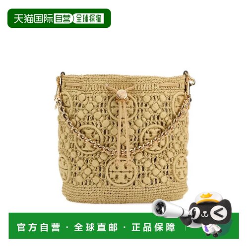 香港直邮Tory Burch  专柜款 T MONOGRAM单肩斜挎手提包 169134