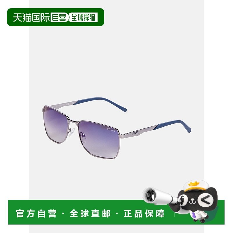 guess矩形金属飞行员太阳镜 - 青铜色 【美国奥莱】直发