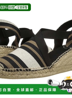 自营Toni Pons Tarbes Sandals Women's  Black Wedge Heel Espad