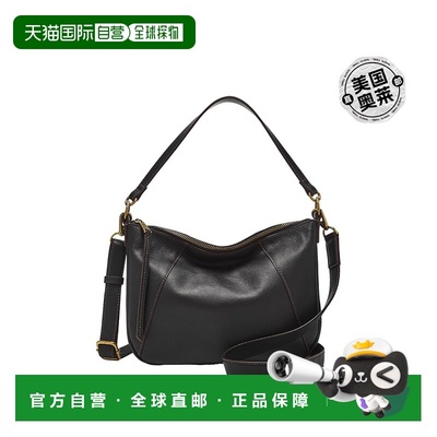 自营Fossil化石Skylar女士单肩斜挎包调节时尚 美国奥莱直发