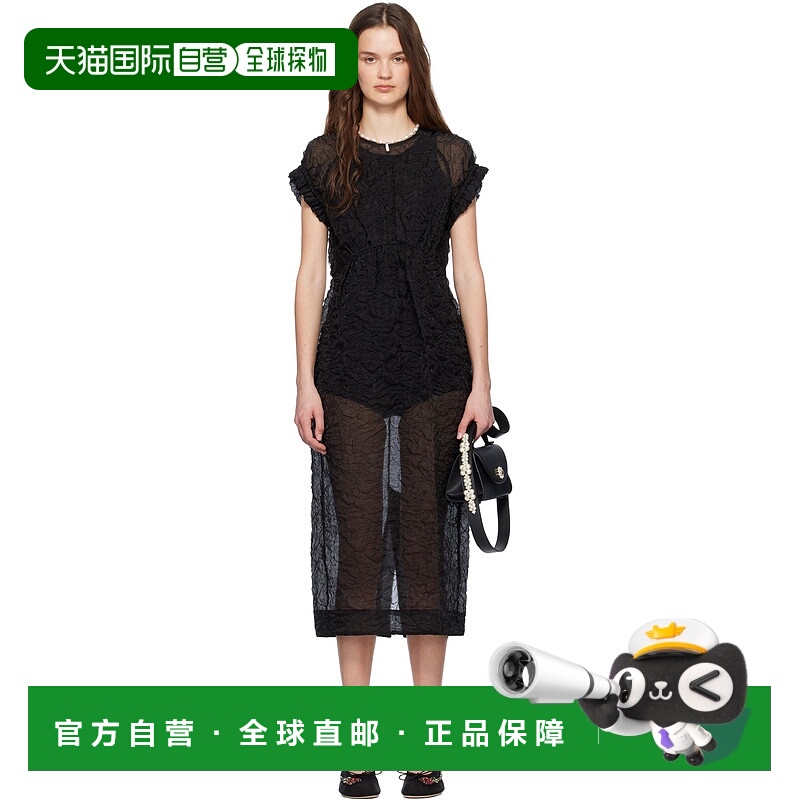 1h可退 香港直邮潮奢 Simone Rocha 蒙娜 罗莎 女士 黑色 Elastic