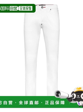 自营philipp pleinDenim Trousers Super Straight Cut Skulls -