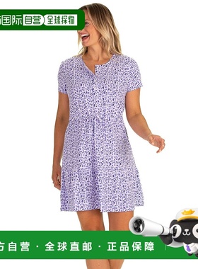 自营 duffield lane蓝色篮子编织的迪娜连衣裙-蓝色 美国奥莱直发