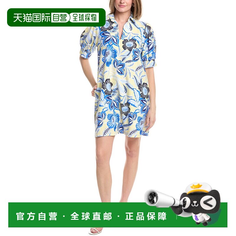 自营Jude Connally Emerson秋千连衣裙-蓝色 美国奥莱直发