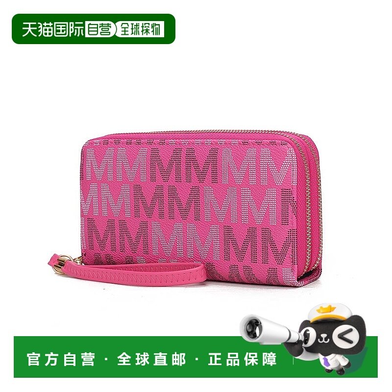 自营mia k collectionHofstra M 签名款钱包腕带 - 紫红色 【美国,箱包皮具/热销女包/男包,手拿包,淘宝优惠券,粉丝福利购,淘宝优惠卷