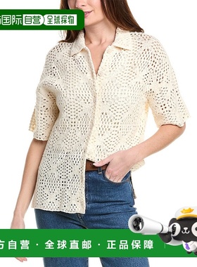 自营 all saintsAllSaints Milly上衣-白色 美国奥莱直发