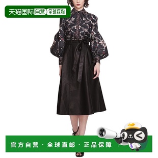 Marchesa 金属 Notte 连衣裙 美国奥莱直发 Midi 自营