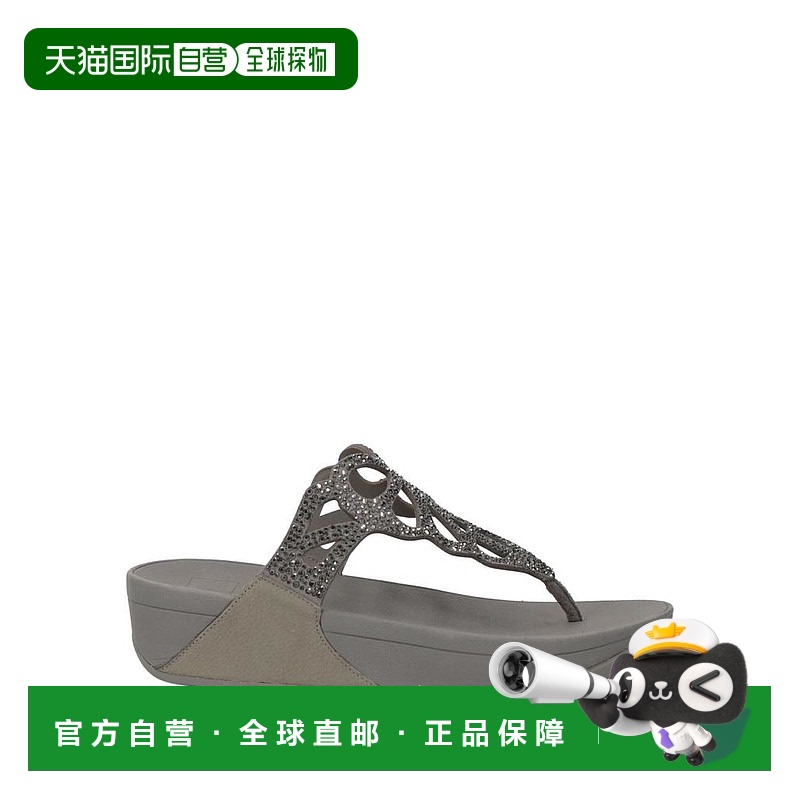 【美国直邮】fitflop 女士 拖鞋人字拖坡跟凉鞋