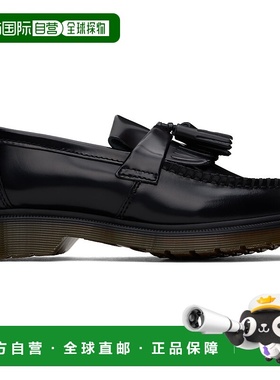 1h可退 香港直邮潮奢 Dr. Martens 马丁大夫 女士 黑色 Adrian Sm