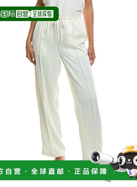 自营 Madewell Slim Pintuck Pant - yellow 美国奥莱直发休闲裤