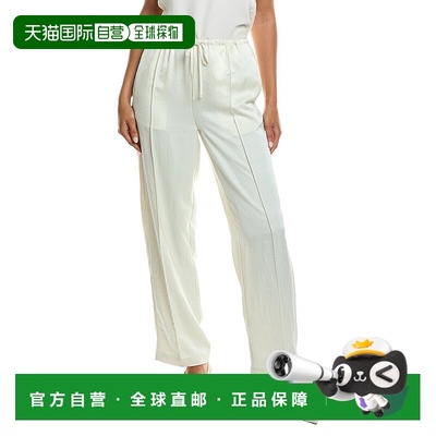 自营 Madewell Slim Pintuck Pant - yellow 美国奥莱直发休闲裤