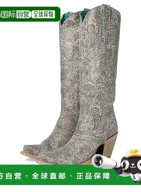 1h可退 【美国直邮】corral 女士 靴子拉链 休闲舒适百搭 正品保