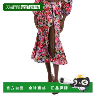 黑色 自营 中长半身裙 Clyde 美国奥莱直发服饰a字裙 AMUR