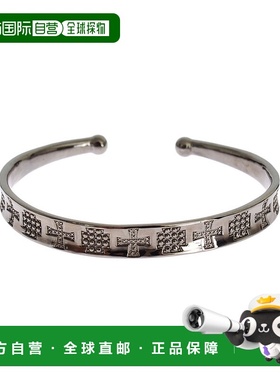 自营 Nialaya 925 铑手镯女士手链 - 灰色 配饰 美国直发奥莱