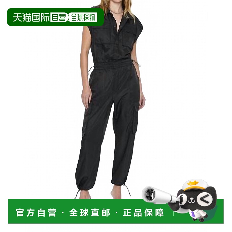 自营pistolaJade Cargo Jumpsuit In Black - black 美国奥莱直发