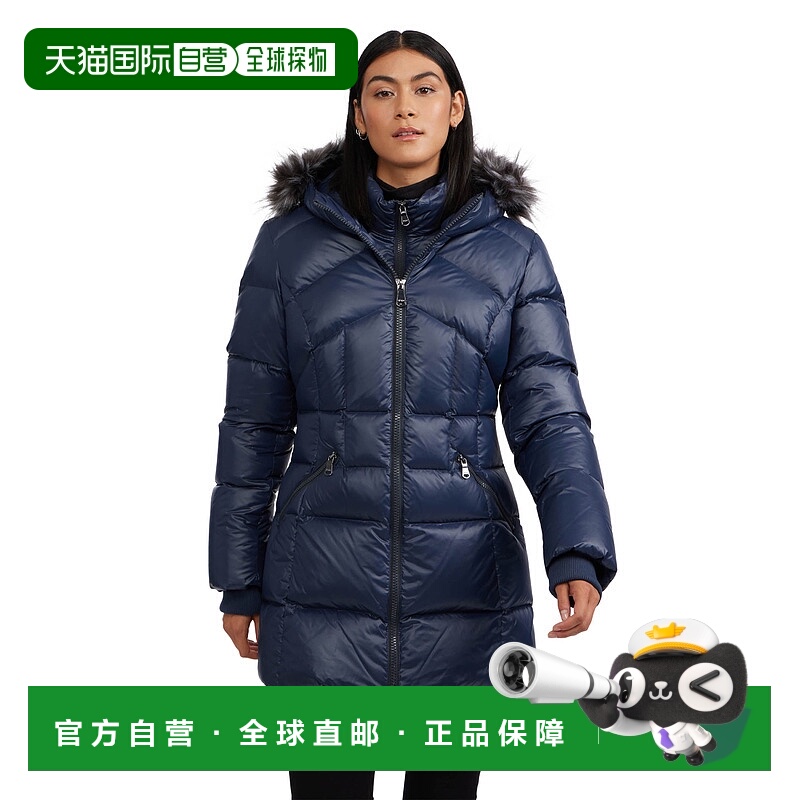 自营Pajar 女士 Ares 固定兜帽羽绒服（带固定围兜） - 石墨色 美