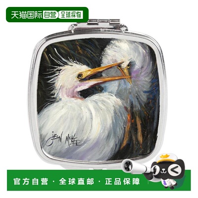 自营 Carolines Treasures JMK1213SCM 白鹭小型镜子 美国奥莱直