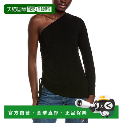 自营Michael Kors Collection Cashmere Drape Sweater - black