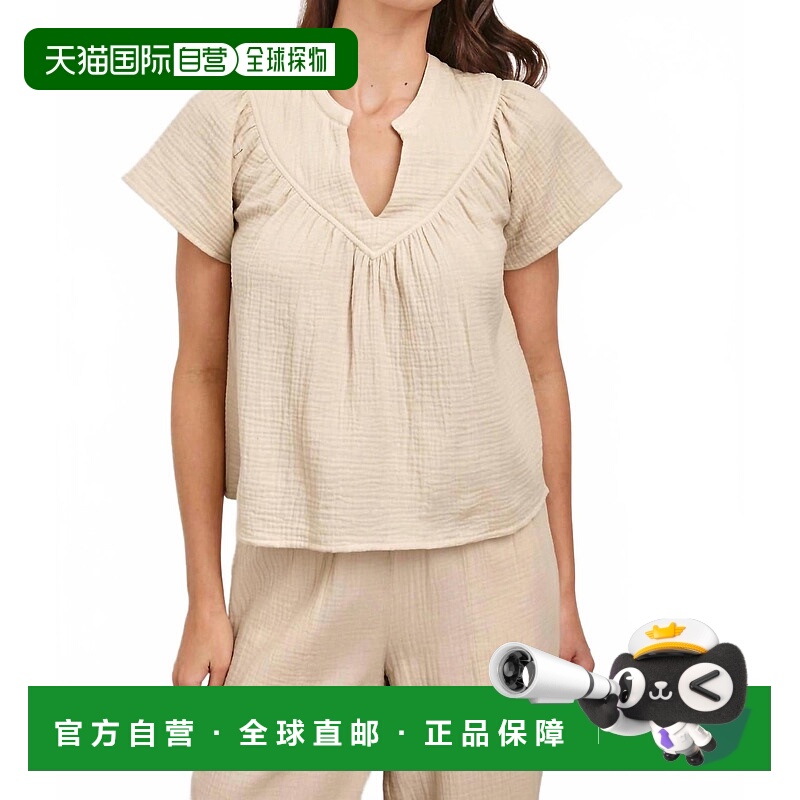 自营railsSayer Shirt In Flax 美国奥莱直发