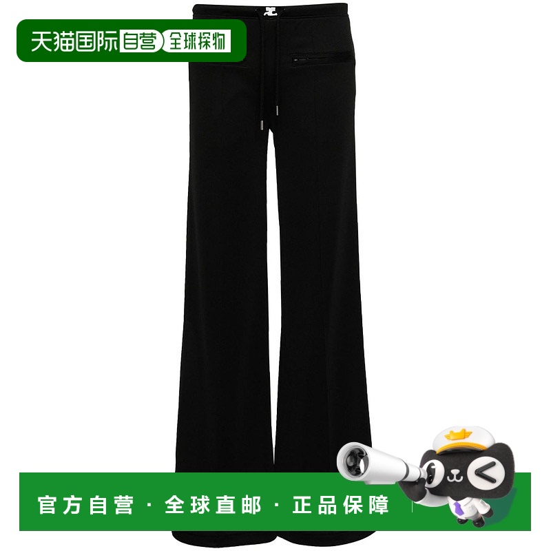 1小时内可退 香港直邮潮奢 Courreges 女士 Interlock抽绳休闲裤
