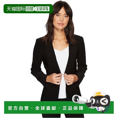 自营Norma Kamali Blazer Womens  Black Notch Lapel Single Bre