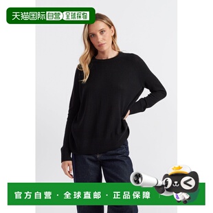 自营chinti & parker黑云羊绒休闲毛衣-黑色 美国奥莱直发