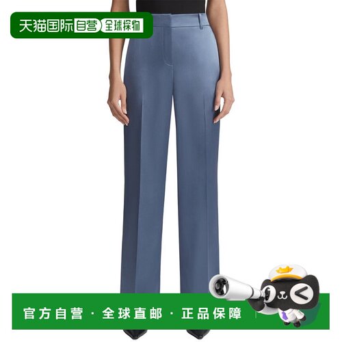 自营Lafayette 148 New York Sullivan Pant Plus Pant-蓝色 美国