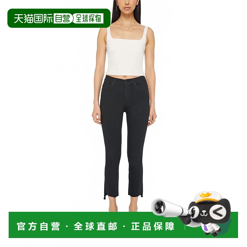 自营motherInsider Crop Step Fray Jeans In Not Guilty - not g