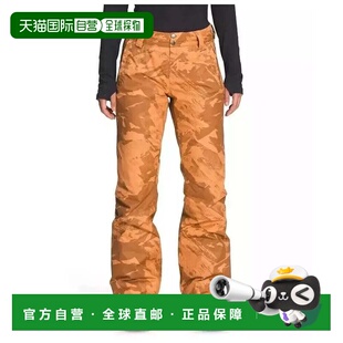 自营Men's The North Face Sally Snow Pants  Brown Camo Insula