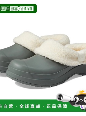 自营 Hunter Play MFF9000RSP-UBY Clogs男式灰色夏尔巴衬里隔热J
