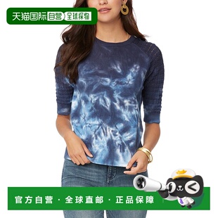 黑色 自营 卫衣女春秋款 Pointelle 美国奥莱直发 NYDJ