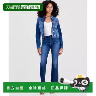 美国直邮guess 女士 外套长袖牛仔夹克 【付后1h可退】