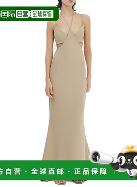 自营Significant Other Aisling Halter Dress - latte 美国奥莱
