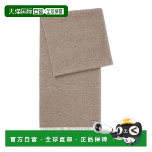 faced beige cashmere light 美国奥莱直 scarf 自营bossDouble