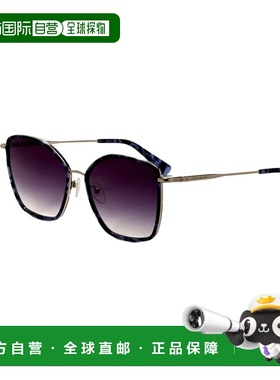 自营Longchamp Women's 59 mm Gold Sunglasses - gold textured