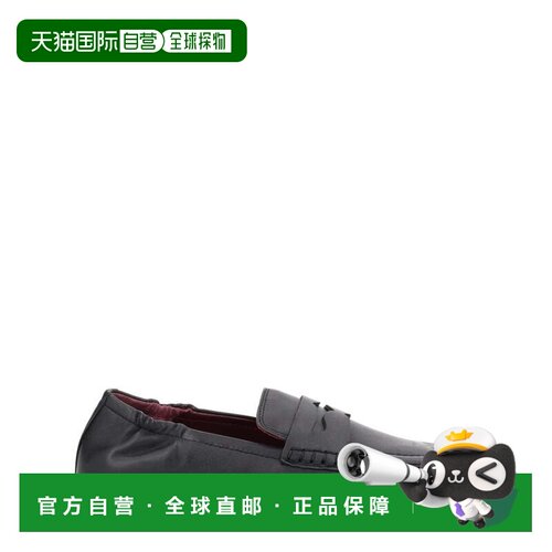 自营ashCalf Leather Barkley Loafers - black 美国奥莱直发
