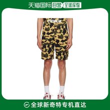 纯棉短裤 美国直邮 男士 休闲裤 迷彩 bape