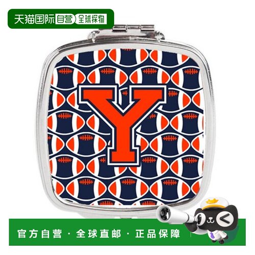 自营 Carolines Treasures CJ1066-YSCM 字母 Y 足球橙,正品