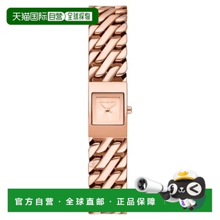 自营Michael Kors女式Darrington玫瑰金表盘手表-玫瑰金 美国奥莱