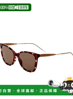 自营 tommy hilfiger汤米 希尔费格女士54毫米棕色太阳镜-哈瓦那