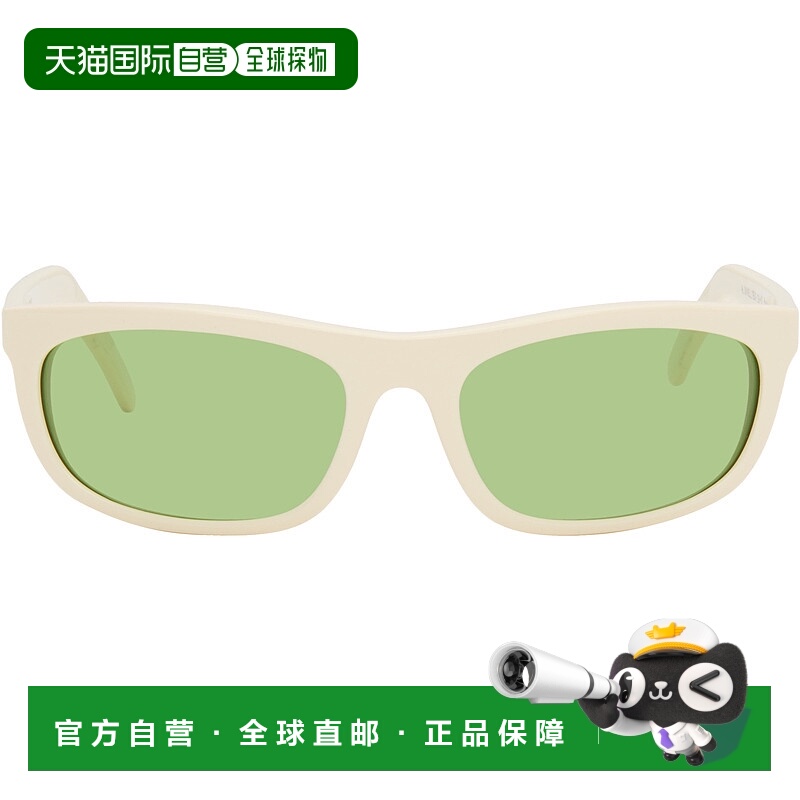 1h可退 香港直邮潮奢 Our Legacy 女士 白色 Shelter 太阳镜 A425